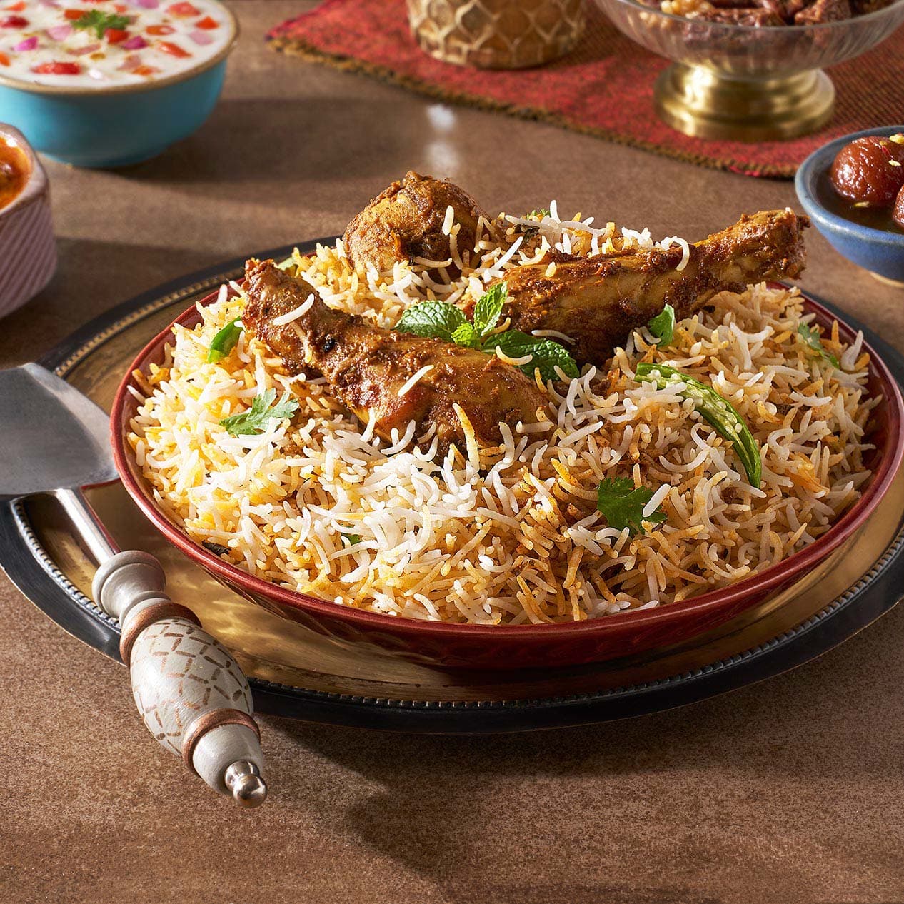 Hyderabadi Chicken Biryani