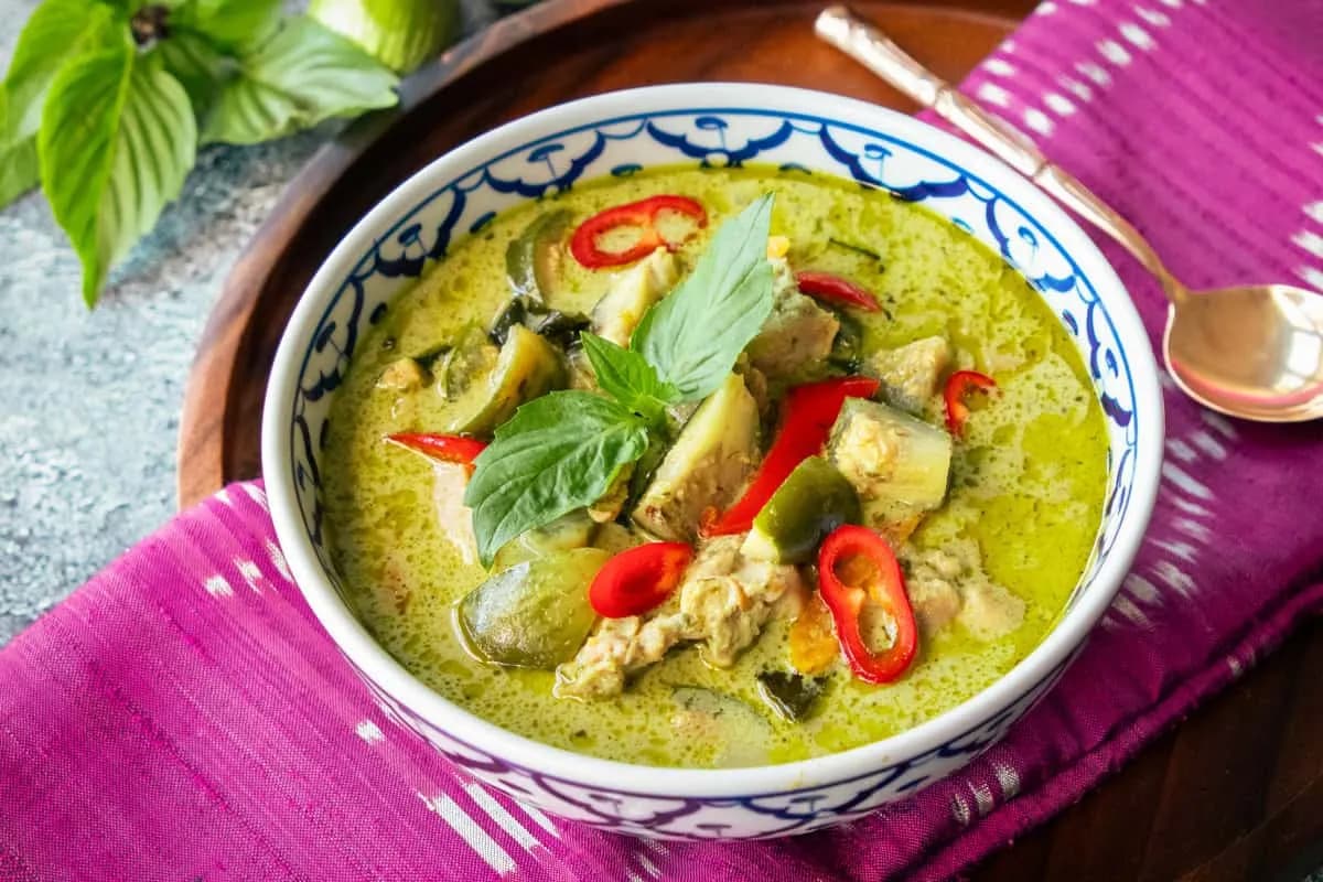 Green Curry with Chicken